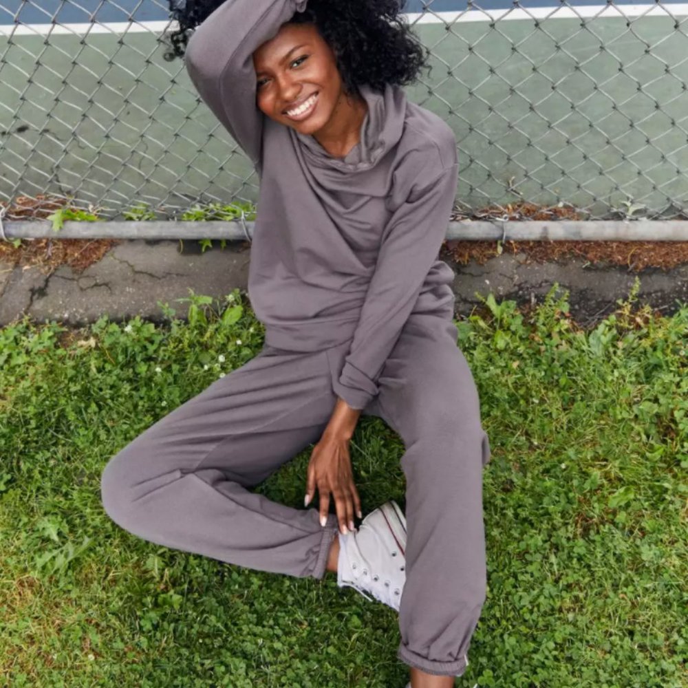 Aerie Arbor Olive OFFLINE OTT Fleece Jogger XS